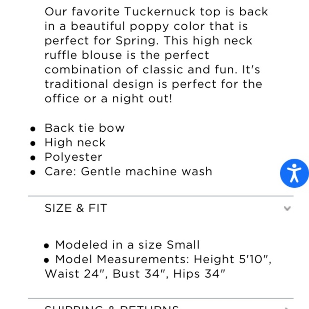 Tuckernuck Mason ruffle neck blouse in cream white  S - Picture 3 of 10